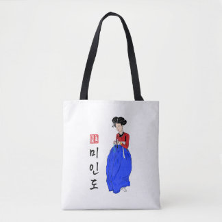 Koreaans beroemd schilderij tote bag