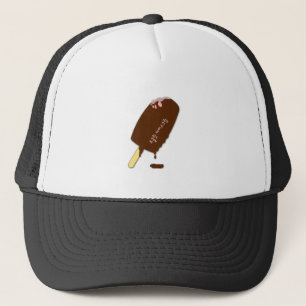 Koreaans chocolade-icecream trucker pet