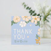 Koreaans dank u kaart (Staand voorkant)