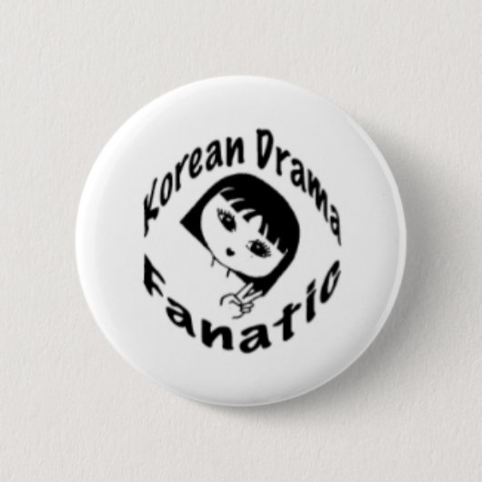Koreaans drama Fan Button (Voorkant)