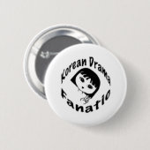 Koreaans drama Fan Button (Voorkant /achterkant)
