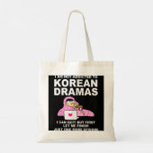 Koreaans drama Funny Kdrama Addict Tote Bag (Achterkant)