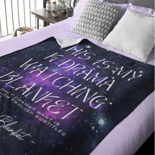 Koreaans drama Kijken Celestial Star Custom Fleece Deken