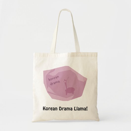 Koreaans drama Llama! Tote Bag (Voorkant)