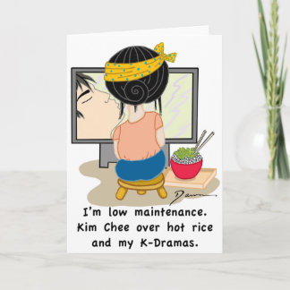 Koreaans Drama Queen™ Gemerkt kaart-Laag Onderhoud Kaart