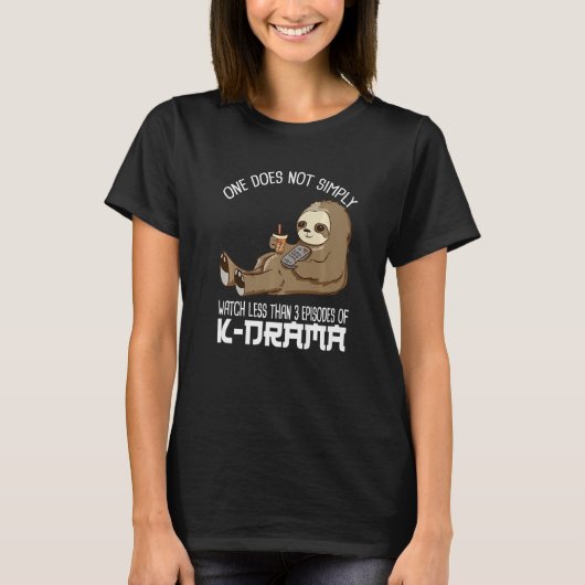 Koreaans Drama Vinger Hart Premium T-shirt (Voorkant)