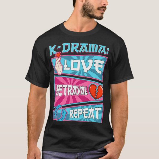 Koreaans drama voor vrouwen Kdrama Mode Cute Kdram T-shirt (Voorkant)