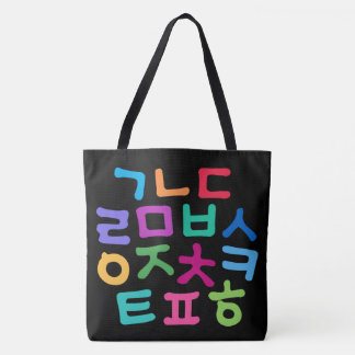 Koreaans Hangul Tote Bag