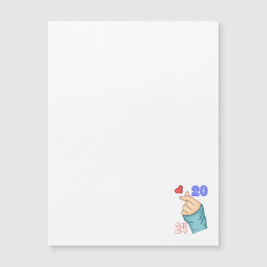 Koreaans hart 2024 (Voorkant)