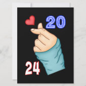 Koreaans hart 2024 aankondiging (Voorkant)