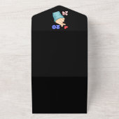 Koreaans Hart 2024 All In One Uitnodiging (Buitenkant)