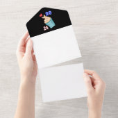 Koreaans Hart 2024 All In One Uitnodiging (Afscheurbaar)