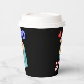 Koreaans hart 2024 papieren bekers (Links)