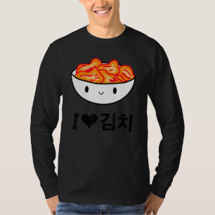 Koreaans Ik hou van Kimchi voor Kpop of Kdrama fan T-shirt