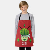 Koreaans Kimich Healthy Cabbage Food Probiotics ap Schort (Gedragen)