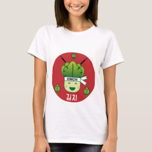 Koreaans Kimich Healthy Cabbage Food Probiotics ap T-shirt