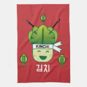 Koreaans Kimich Healthy Cabbage Food Probiotics ap Theedoek (Verticaal)