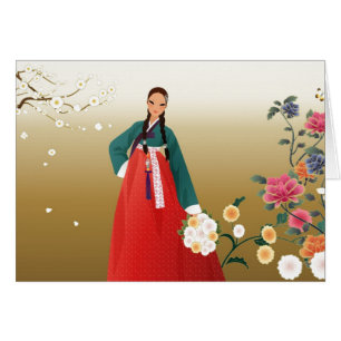 Koreaans meisje in de zomer