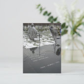 Koreaans monument briefkaart (Staand voorkant)