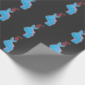 Koreaans muziekvingerhoofd Kpop Seoul Hallyu Cadeaupapier (Hoek)