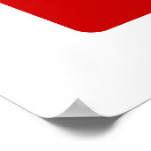 Koreaans nummer 7 Zeven 일곱 【Ilgop】 Hangul Poster (Hoek)