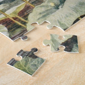 Koreaans paleis Lotus Pond Legpuzzel (Zijkant)