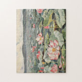 Koreaans paleis Lotus Pond Legpuzzel (Verticaal)