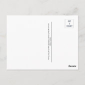 Koreaans paviljoen briefkaart voor postovergangen (Achterkant)