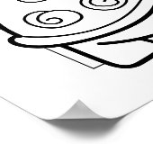 Koreaans Proverb Kleur Poster - Motivatie Citaat (Hoek)