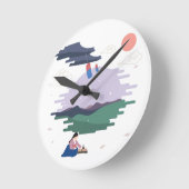 Koreaans thema ronde klok (Hoek)