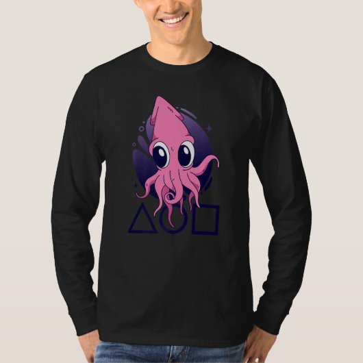 Koreaans vierkant t-shirt (Voorkant)