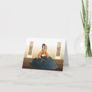 Koreaans violist kaart