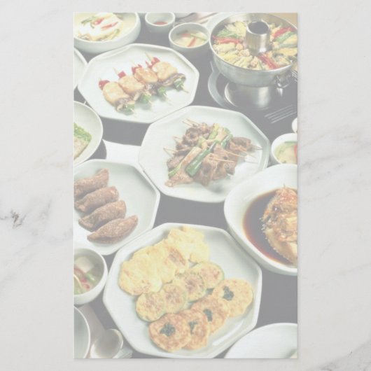 Koreaans voedsel briefpapier (Voorkant)