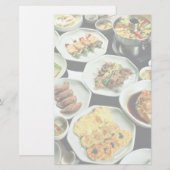 Koreaans voedsel briefpapier (Voorkant / Achterkant)