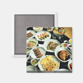 Koreaans voedsel magneet (Voorkant / Achterkant)
