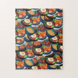 Koreaans voedsel puzzel