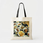Koreaans voedsel tote bag (Voorkant)