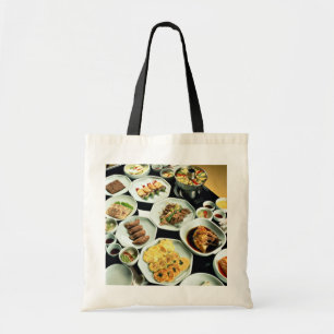 Koreaans voedsel tote bag