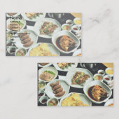 Koreaans voedsel visitekaartje (Voorkant / Achterkant)