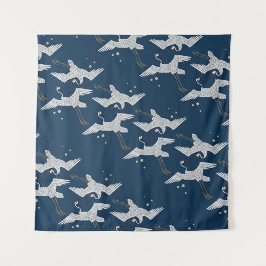 Koreaans vogelpatroon wandkleed (Voorkant)