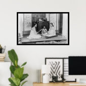 Koreaans vrouwendag in 1910 poster (Thuiskantoor)