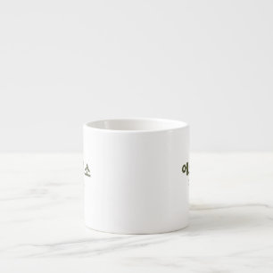 Koreaanse 에 스 프 소 Espresso Cup Kop