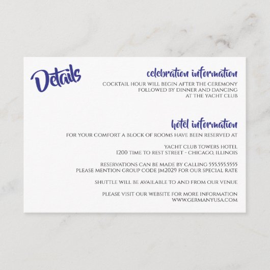 Koreaanse Amerikaanse hartvlaggen Informatiekaartje (Voorkant)