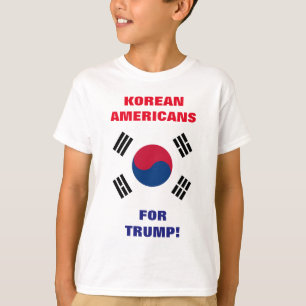 KOREAANSE AMERIKANEN VOOR TRUMP! T-SHIRT