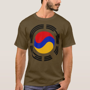 Koreaanse Armeense Multinationale Patriot Vlag T-shirt