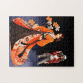 Koreaanse Aziatische Modellen Poseren voor Fotosho Legpuzzel (Horizontaal)