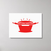 Koreaanse BBQ (고 구 이) Canvas Afdruk (Voorkant)