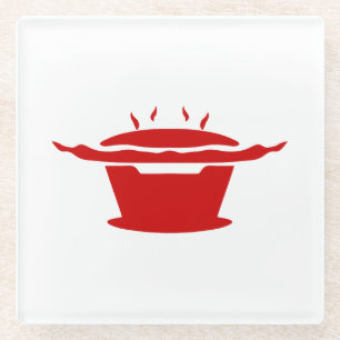 Koreaanse BBQ (고 구 이) Glazen Onderzetter