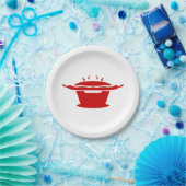 Koreaanse BBQ (고 구 이) Papieren Bordje (Feest)