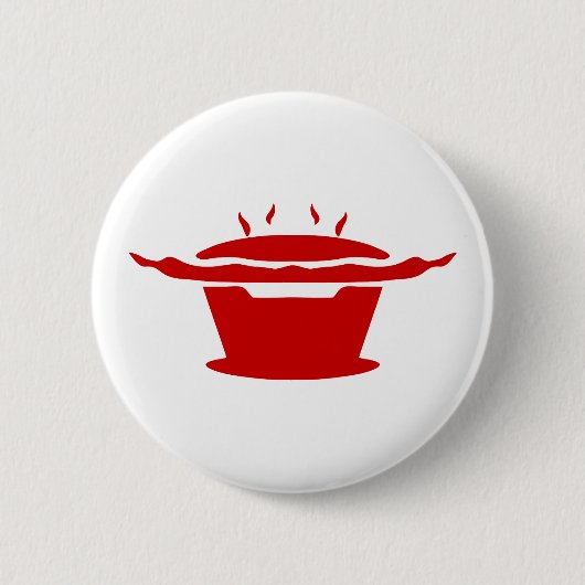 Koreaanse BBQ (고 구 이) Ronde Button 5,7 Cm (Voorkant)